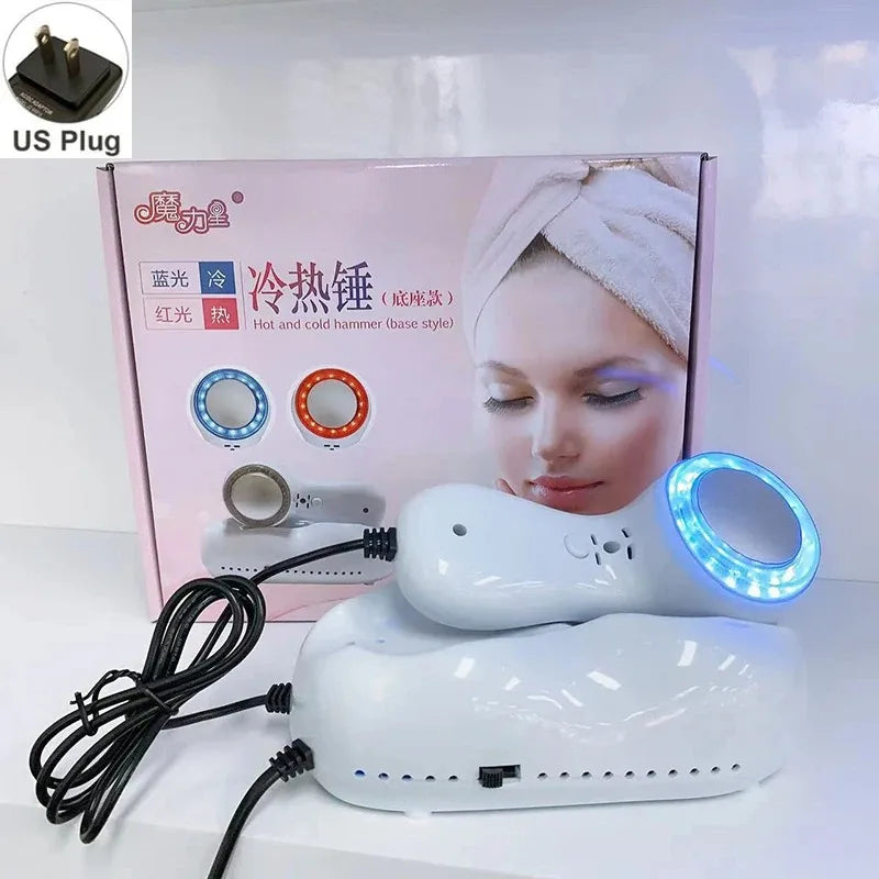 Vilnason Red Blue Light Therapy Massager - Facial Lifting