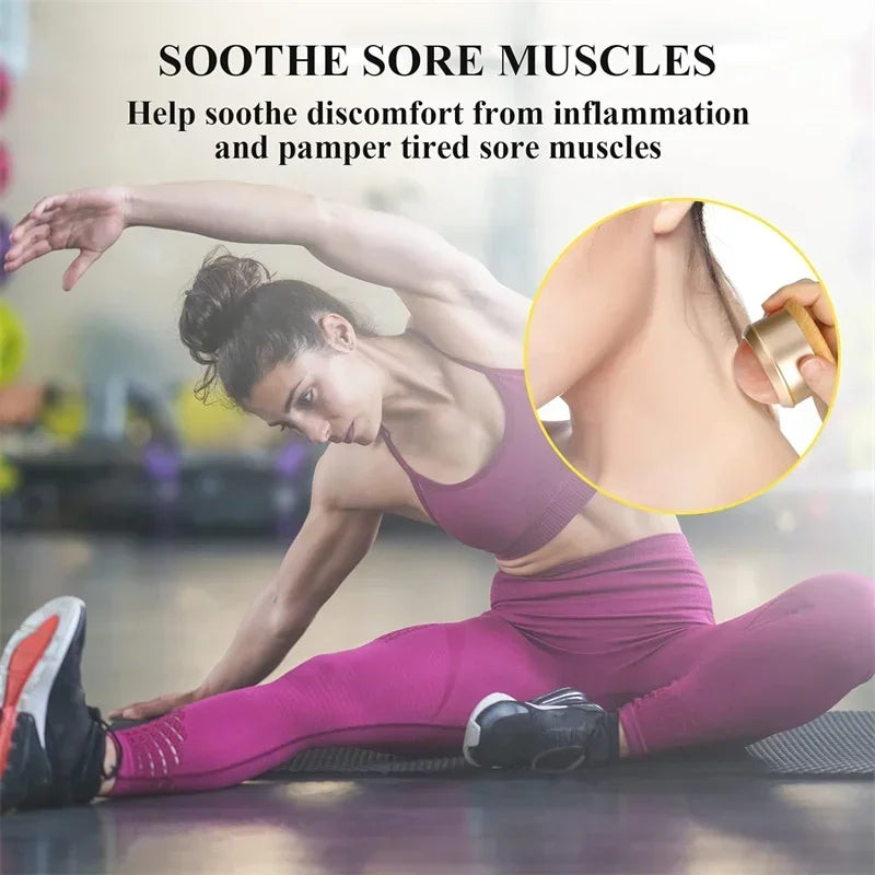 Massage Salt Ball Ice Roller Jade Scraper – Easy To Use