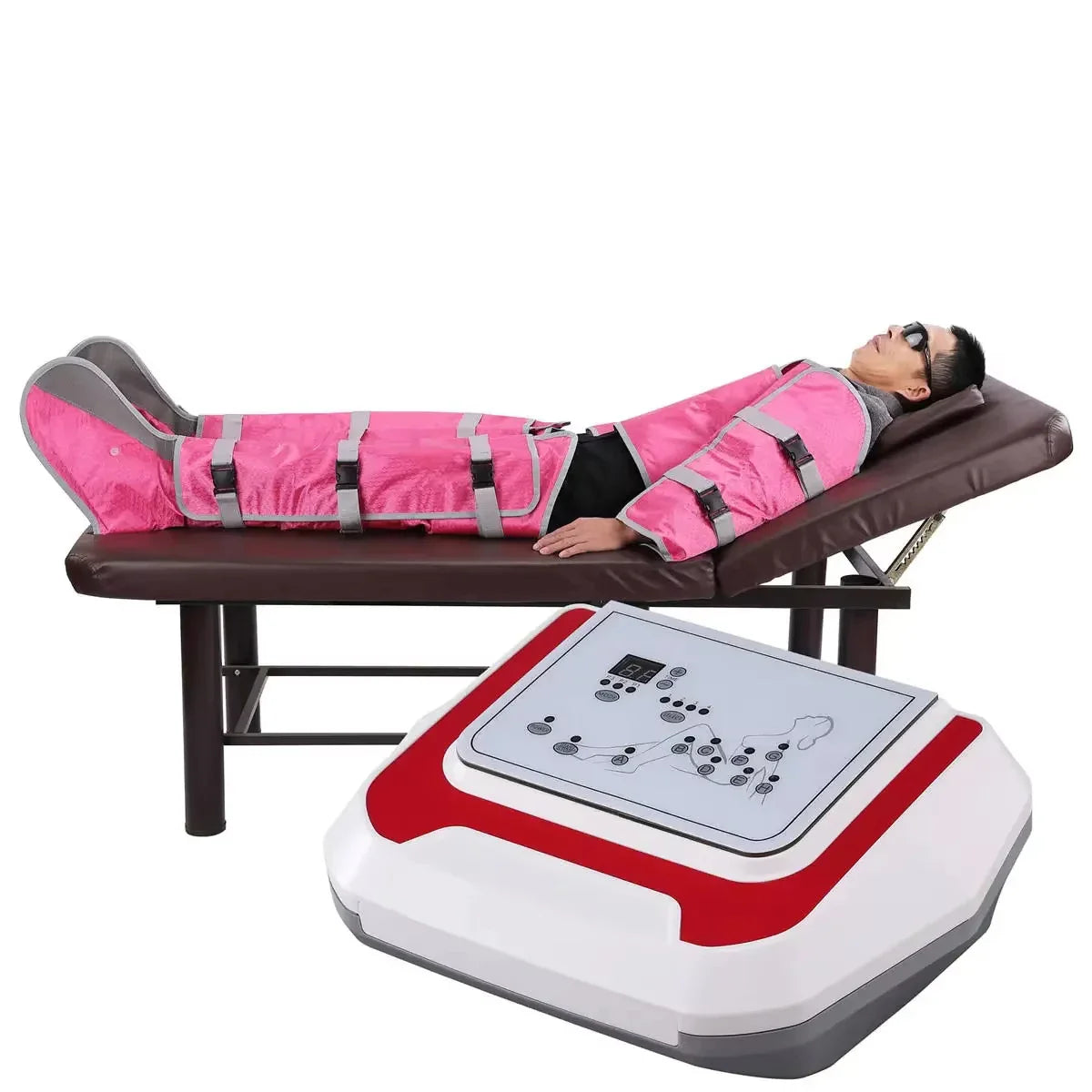 Purple Pressotherapy Lymphatic Massage Device With Air Bags