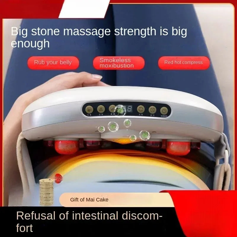 Abdominal Massager With Automatic Heating, Wireless Dual Disc For Slim