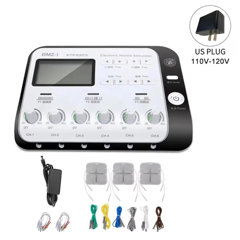 TENS Acupuncture And Moxibustion Massager – Six Way Output