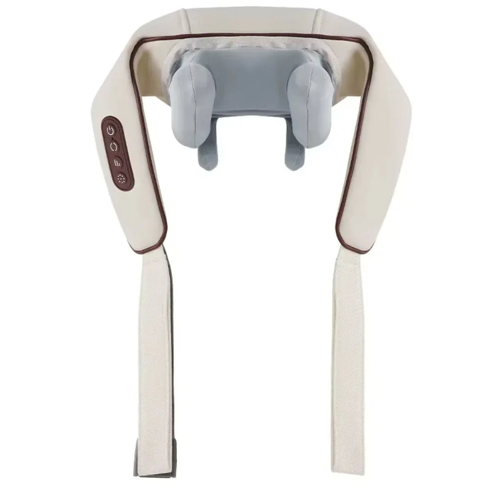 P100 – Heated Shiatsu Neck Massage Wrap With Heat Therapy