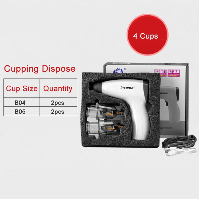 Electric Cupping Set – Vacuum Therapy Massage for Body