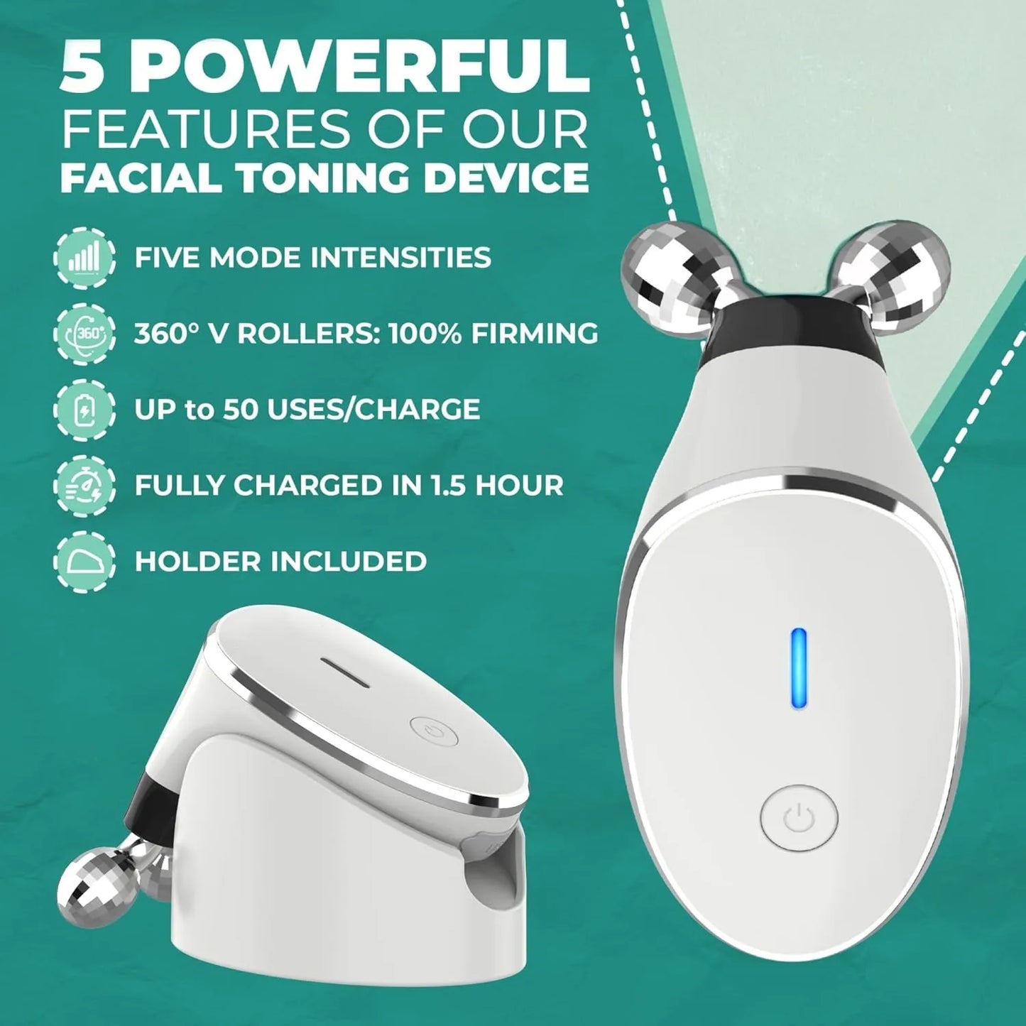 Microcurrent Facial Roller