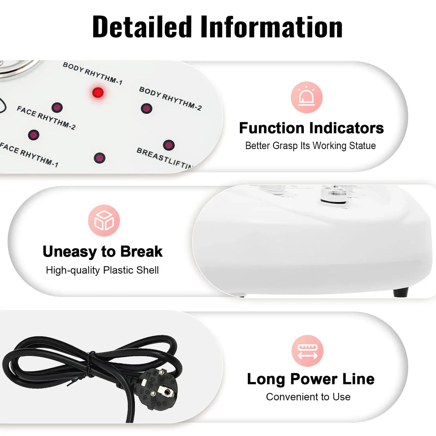Breast Enlargement Vacuum Massager 3D – Adjustable Suction