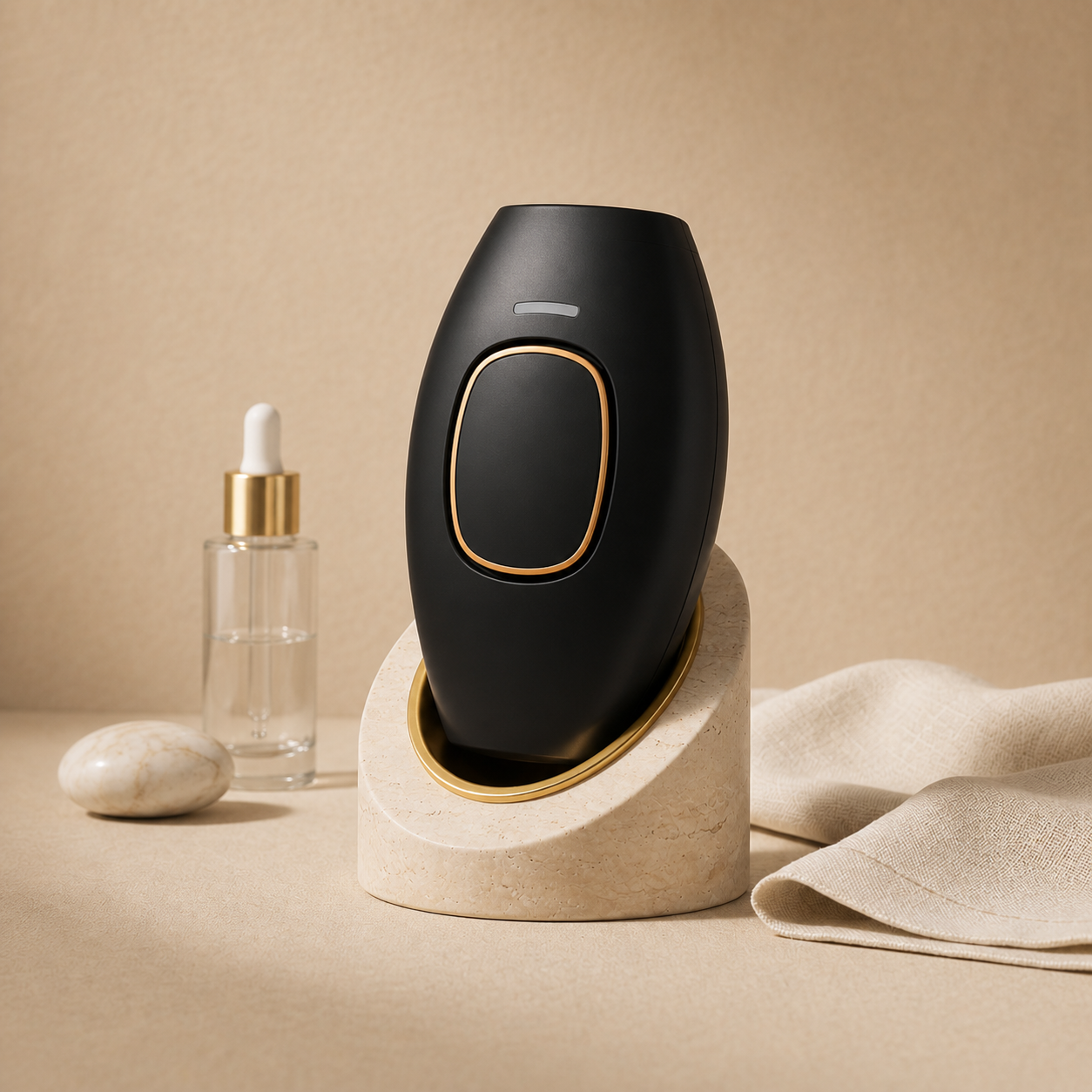 IPL Laser Hair Removal Device for Face & Body – Long Term Hair Reduction Tool for Women & Men, Painless At Home Hair Removal System