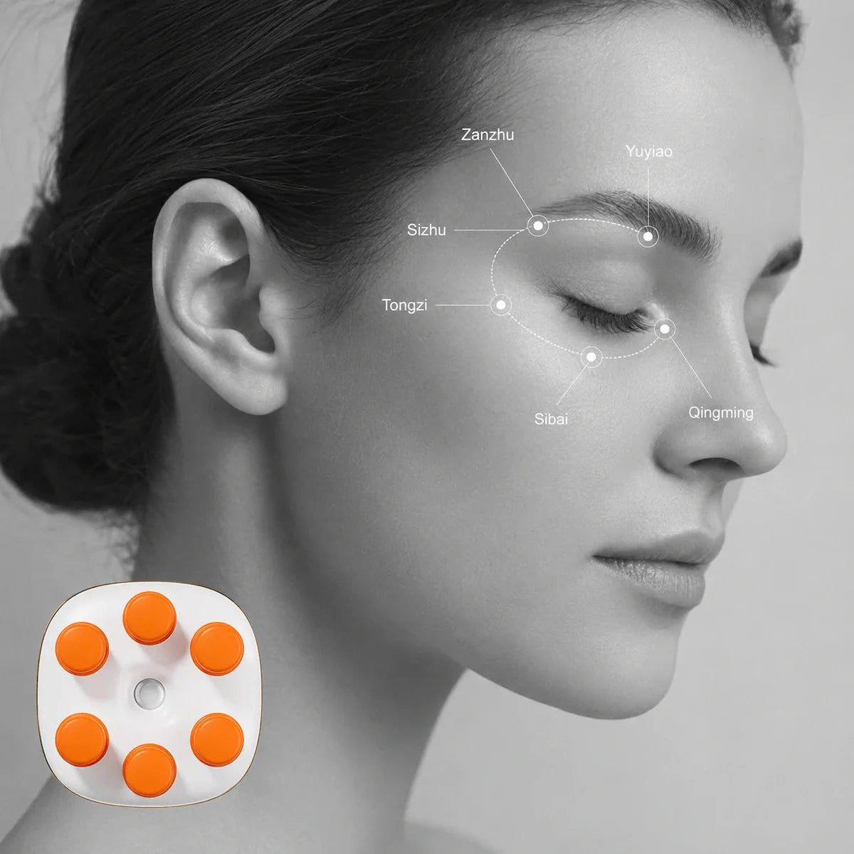 Dual-Action Hydrating Eye Massager for Eye Strain