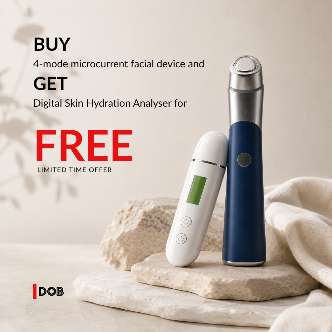 4-Mode Microcurrent Facial Device | At Home Face Lifting & Skin Toning