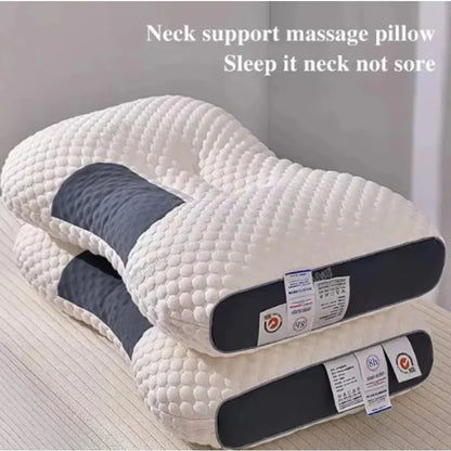 1PC Knitted Pillow SP Neck Protection Sleep Massage Pillow Core Bedding Living Room Bedroom Decoration Pillow