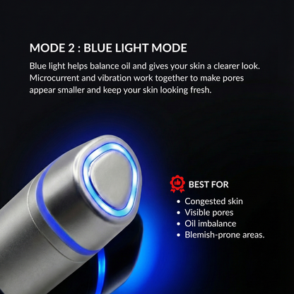 4-Mode Microcurrent Facial Device | At Home Face Lifting & Skin Toning