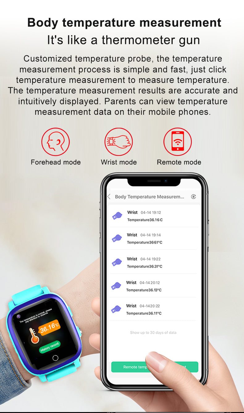 4G Kids GPS Smartwatch Phone