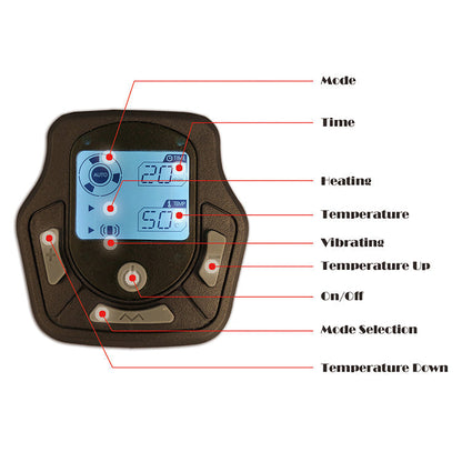 Infrared Heated Knee Massager