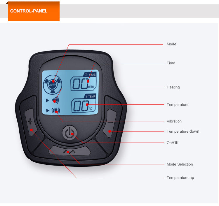 Infrared Heated Knee Massager