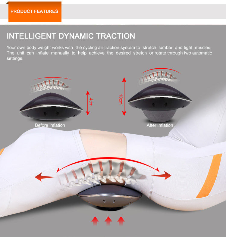 Body Relaxing Massager with Lumbar Support