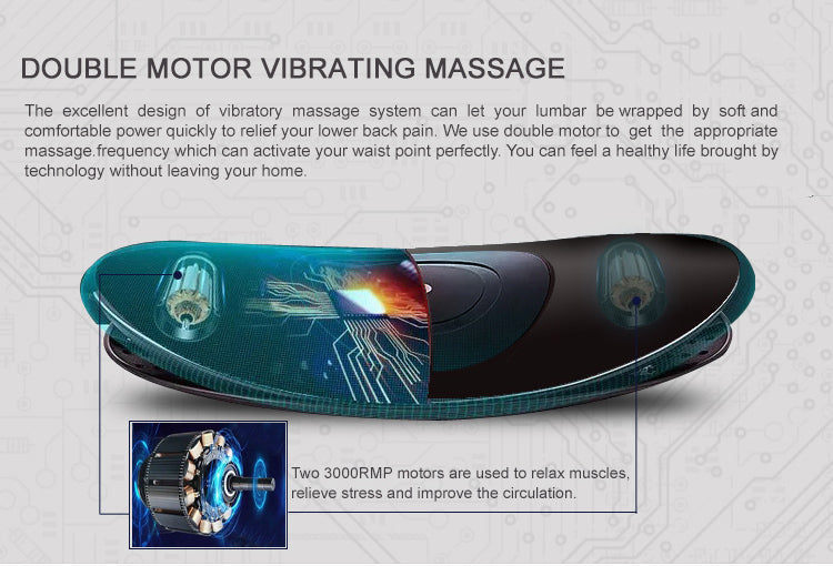Body Relaxing Massager with Lumbar Support