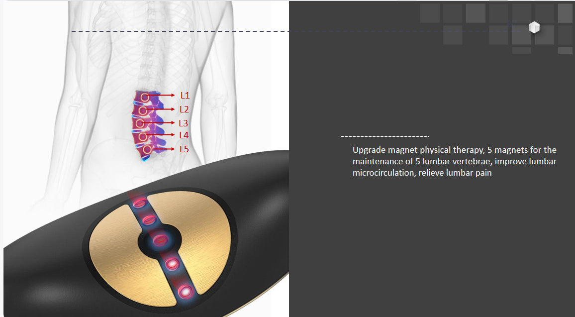 Body Relaxing Massager with Lumbar Support