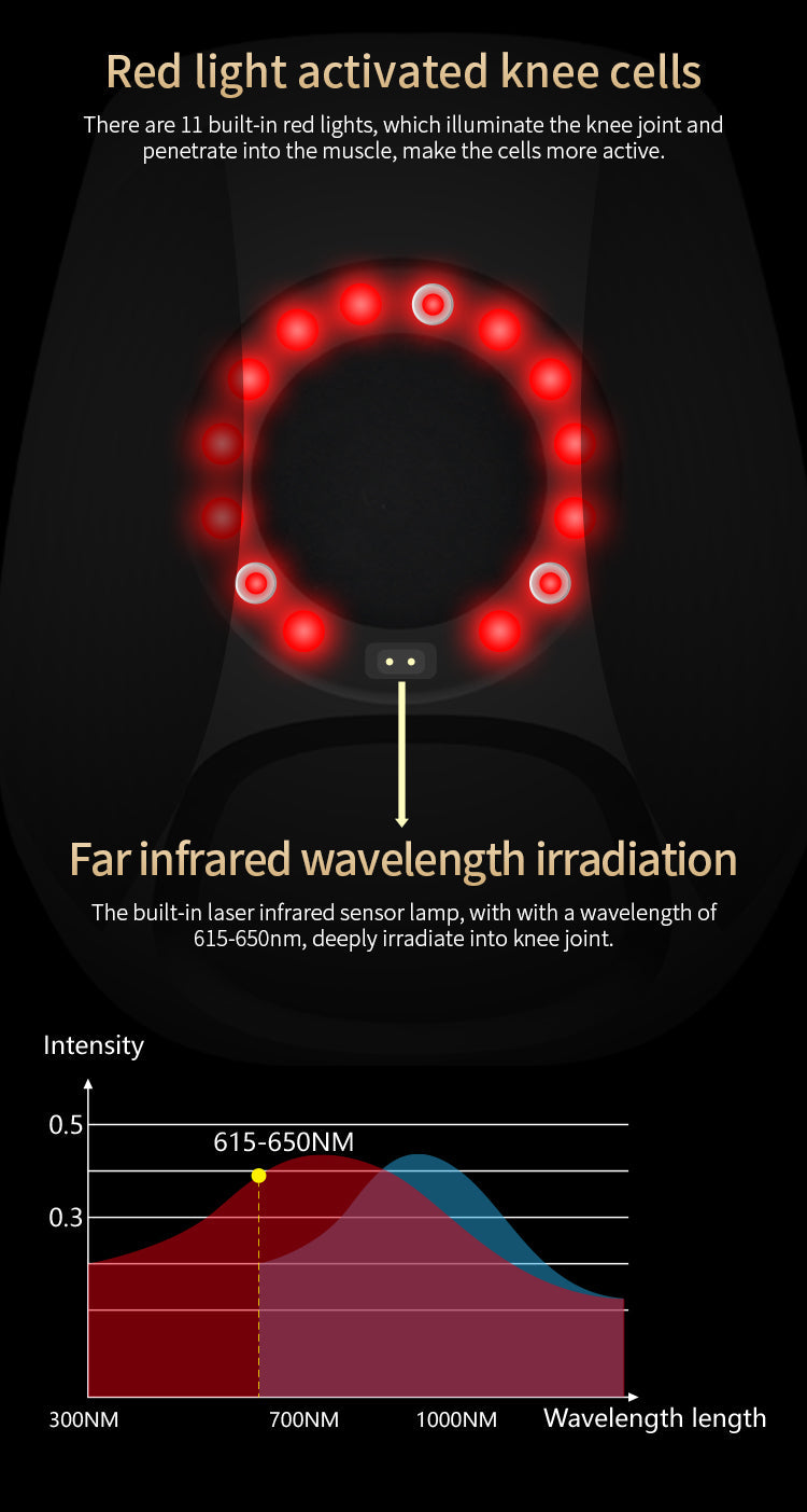 Cordless Infrared Knee Massager