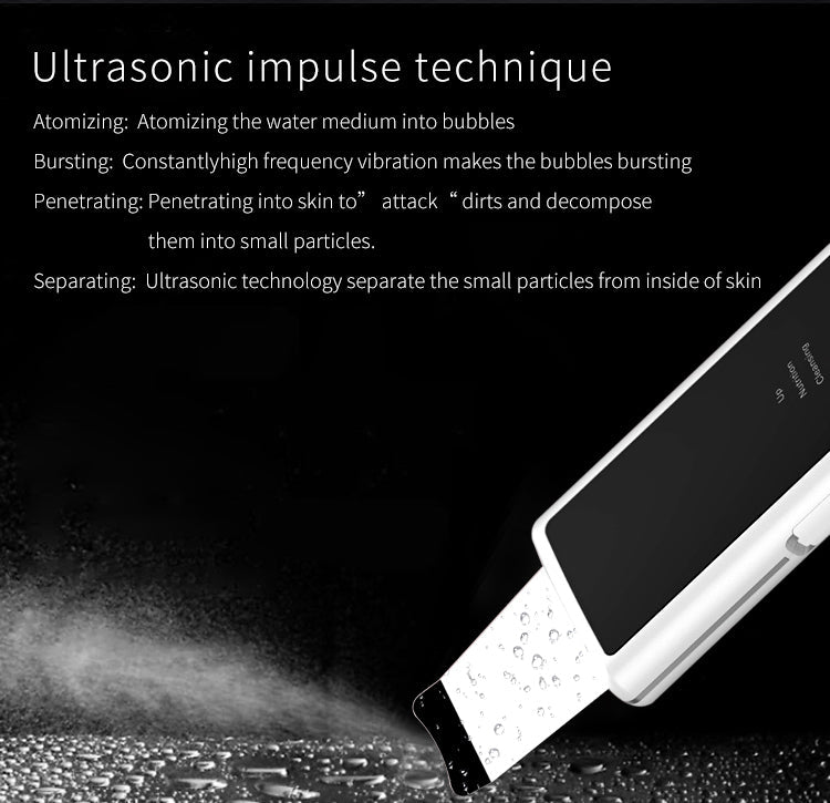 Ultrasonic EMS Facial Skin Scrubber