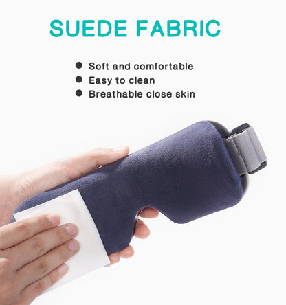 🟢 Eye Care Massage Instrument Foldable Electric Smart Eye Massager With Heat Compression