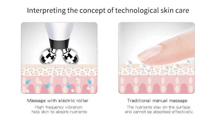 EMS Face Lifting Roller Massager