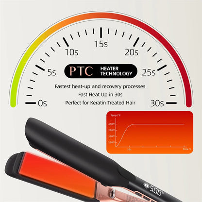 Plasma Ionic Hair Straightener Flat Iron