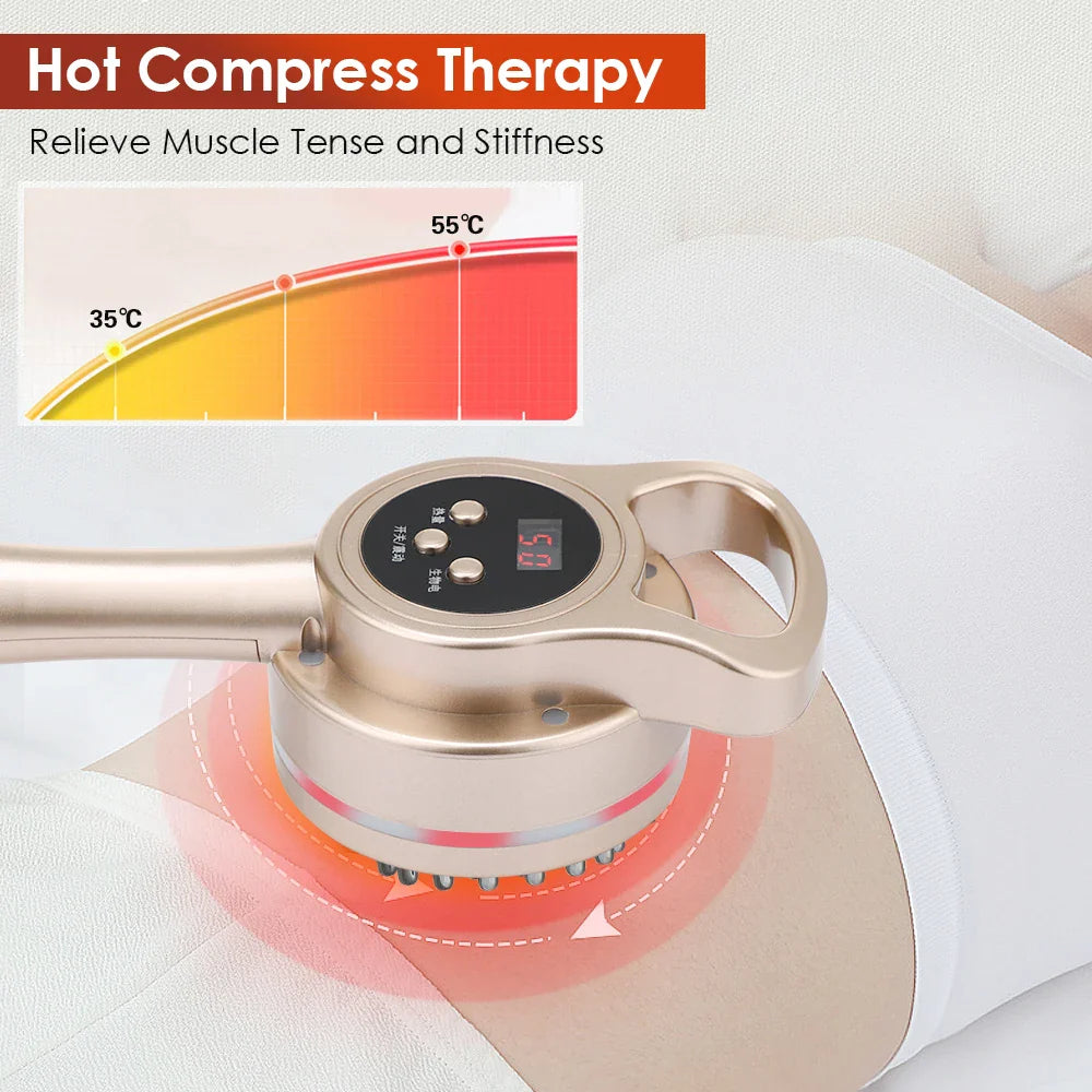 Eletric Meridian Massage Brush – Red Light Therapy Pro