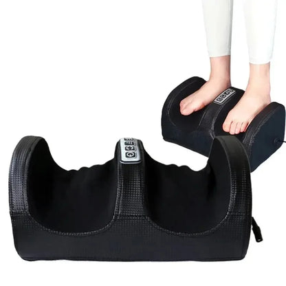 Heated Electric Foot Massager with Shiatsu Kneading, Deep Tissue Calf Massage