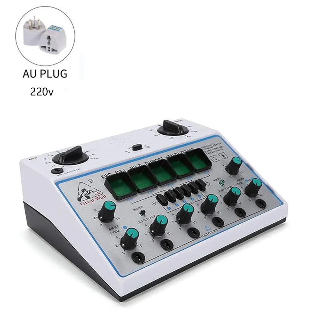 VamsLuna 50Hz Acupuncture Stimulator – Six Channel Massager