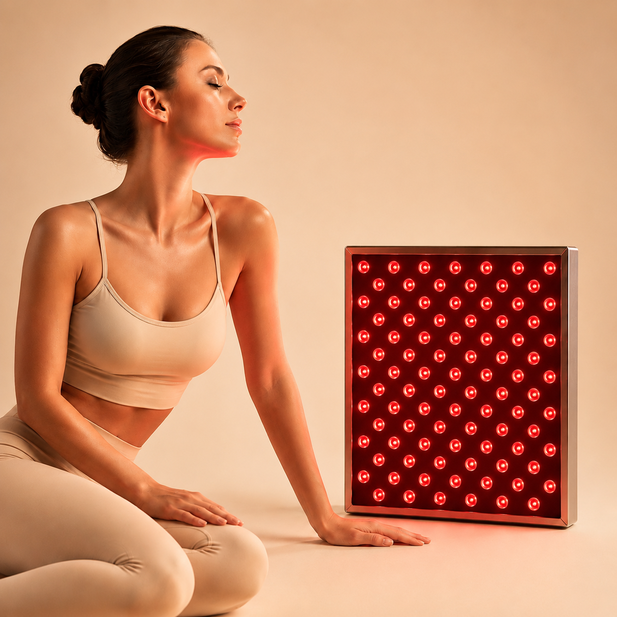Red Light Therapy Panel & Belt for Body & Face – LED Light Therapy Device for Pain Relief, Muscle Recovery, Skin Rejuvenation & Anti Aging Treatment