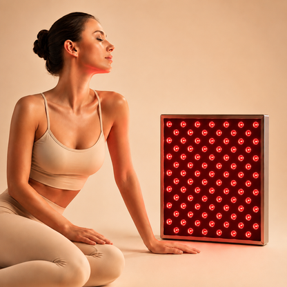Red Light Therapy Panel & Belt for Body & Face – LED Light Therapy Device for Pain Relief, Muscle Recovery, Skin Rejuvenation & Anti Aging Treatment
