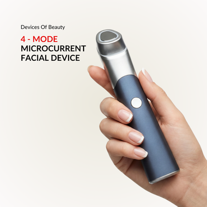 4-Mode Microcurrent Facial Device | At Home Face Lifting & Skin Toning