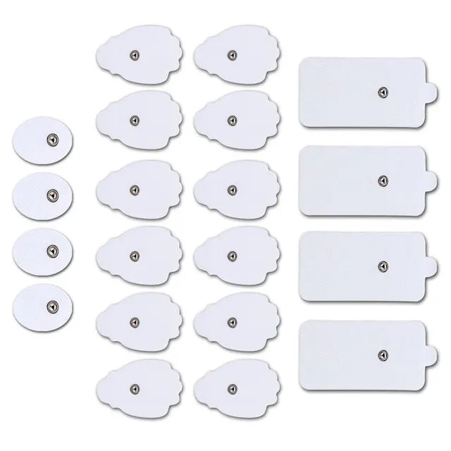 4-Channel EMS Muscle Stimulator with 24 Modes, Body Massager Pads
