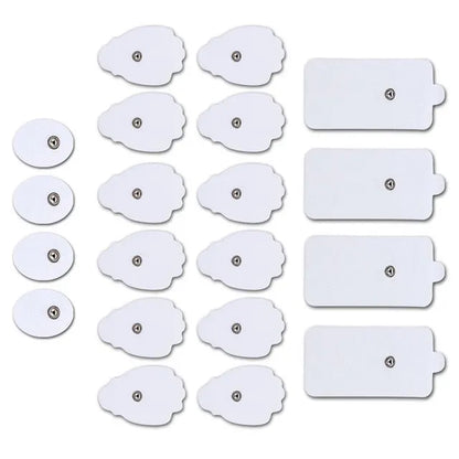 4-Channel EMS Muscle Stimulator with 24 Modes, Body Massager Pads