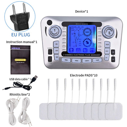 Tens Massager - EMS Muscle Stimulator with Acupuncture & Infrared Therapy