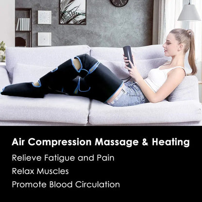360° Air Pressure Leg Massager for Blood Circulation & Relaxation