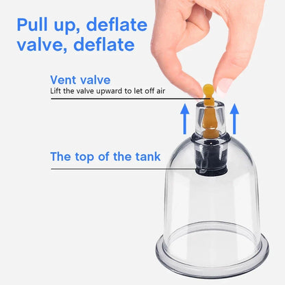 Suction Cup AntiCellulite Cupping Massage Set – Compact And Powerful