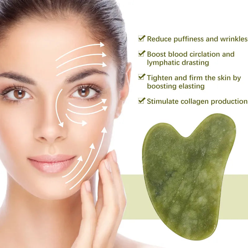 Jade Facial Massage Roller