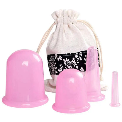 Silicone Facial Massage Cupping Set – Cellulite Therapy