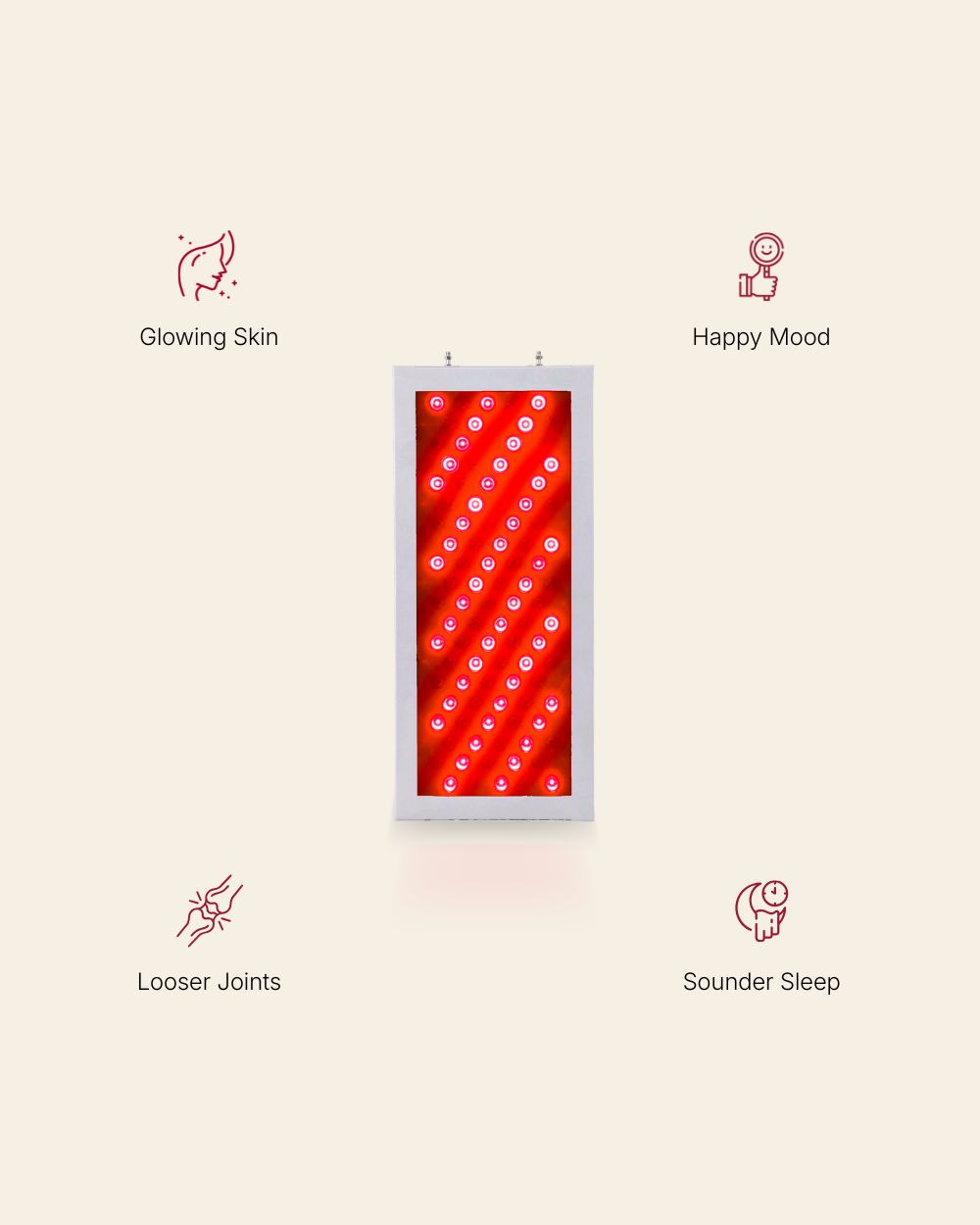 Red Light Rising Half Stack Red Light Therapy Panel