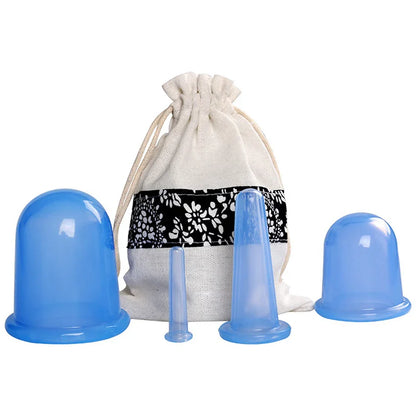 Silicone Facial Massage Cupping Set – Cellulite Therapy