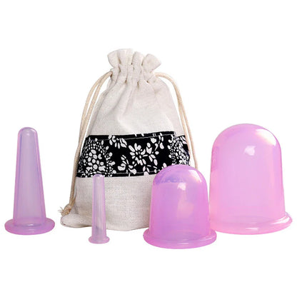 Silicone Facial Massage Cupping Set – Cellulite Therapy