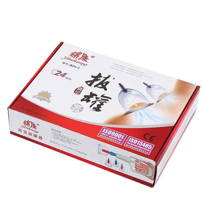 32pcs Massage Vacuum Cupping Therapy Set – Strong Suction