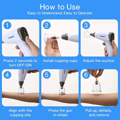 Suction Cup AntiCellulite Cupping Massage Set – Compact And Powerful