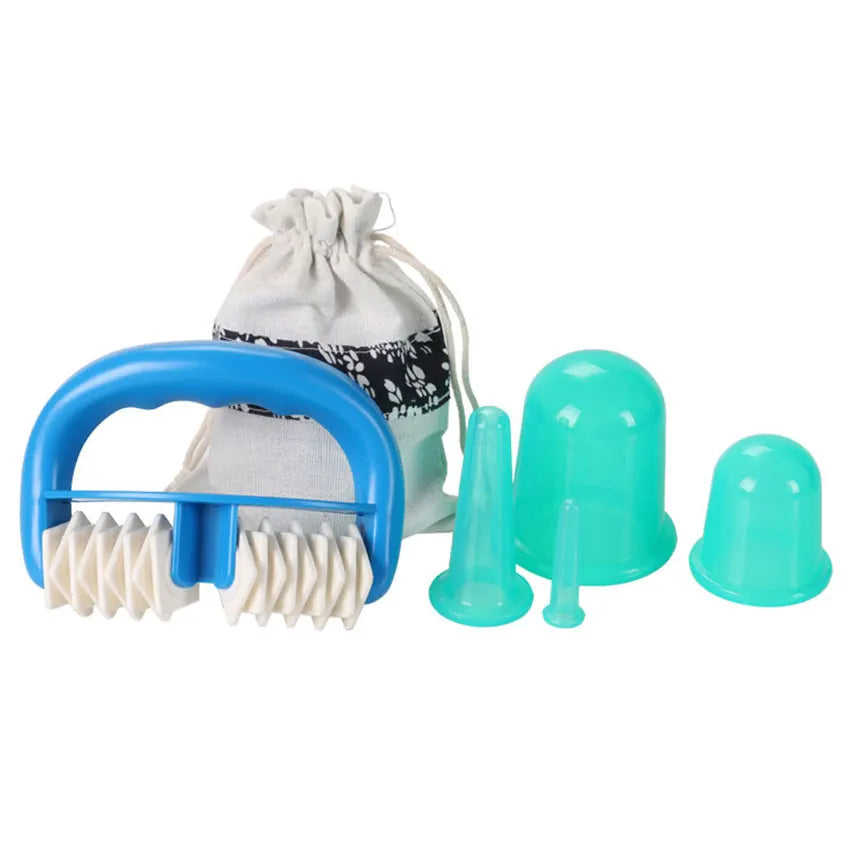 Silicone Facial Massage Cupping Set – Cellulite Therapy