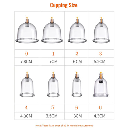 24 Cans Suction Cup Therapy Massager – Vacuum Cupping