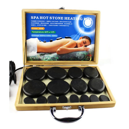 Hot Stone Warmer Box With EU Plug, Stone Heater For Massage Therapy