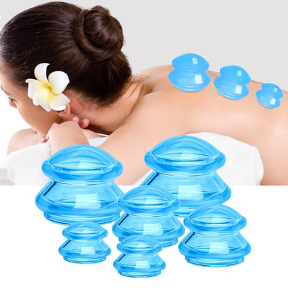 Anti Cellulite Vacuum Cupping Set - Ultra Comfort Massage