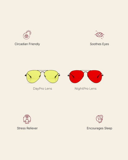 Red Light Rising Morpheus Blue Light Blocking Glasses