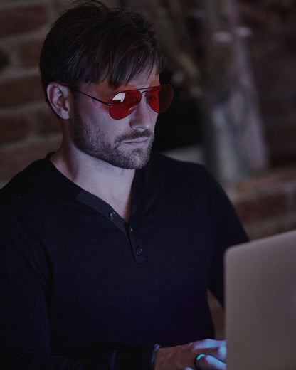 Red Light Rising Morpheus Blue Light Blocking Glasses