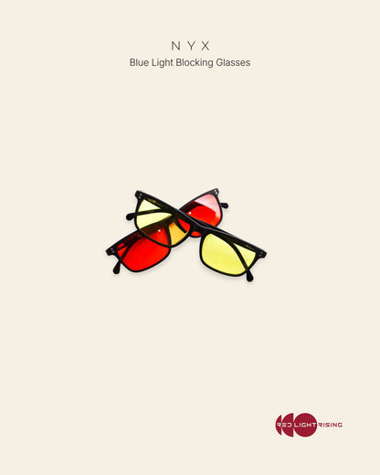 Red Light Rising Nyx Blue Light Blocking Glasses